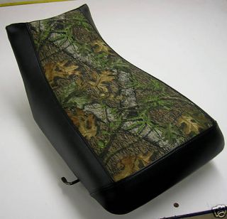 Honda 250 recon camo/black seat cover (other patterns) 05&up