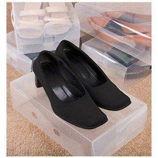 plastic shoe boxes in Shoe Organizers