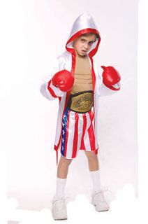 Kids Rocky Balboa Movie Halloween Sports Costume