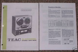 TEAC A 4010 GSL in Reel to Reel Tape Recorders