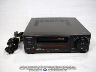 OFFERING REPAIR / SERVICE of SONY 8mm EV A50 VCR