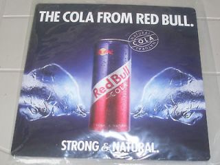 Red Bull Cola 3D Double Sided Sign { New in Plastic }