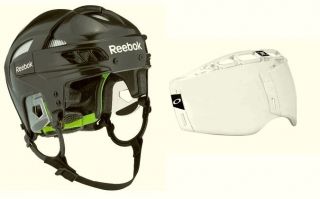 Reebok HT11K Hockey Helmet + Oakley VR910 Visor   (Helmet Any Size 