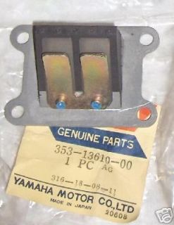 Yamaha TY80 RD60 YZ80 GT1 GT80 LB50 LB80 Reed Valve Asy NEW NOS OEM