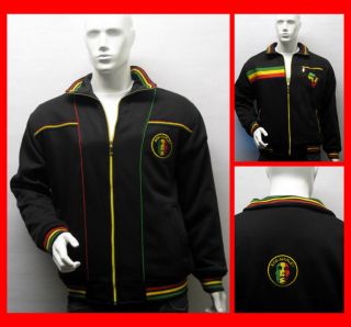RARE   RASTA Rastafari   Bob Marley   Africa Power   Zip Sweat Jacket 
