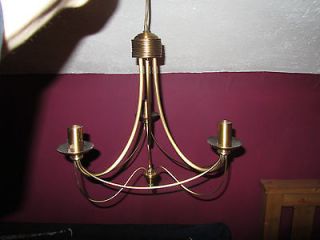 brass ceiling light 3 arm Chandelier cheap