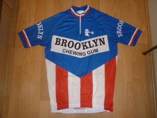 BROOKLYN RETRO CYCLING TEAM BIKE JERSEY   MADE IN ITALY