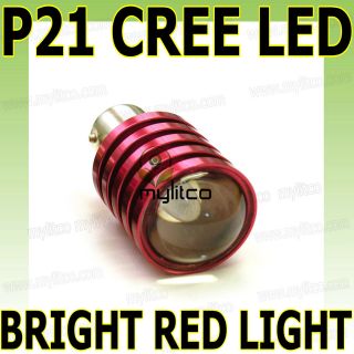 REAR FOG LIGHT   CREE RED LAMP LED CAR BULB 12V 382 P21W PORSCHE 911 