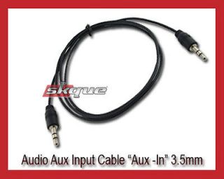5mm Car AUX Auxiliary Extension Cable Cord For ipod  iphone 3GS 4 