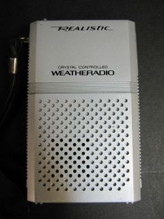 Rare Vintage MINT Realistic 12 151A Crystal Controlled Weatheradio 
