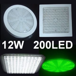 NEW 12W LED ceiling lamp down spot light whte warm red green blue 