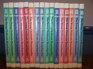 Encyclopedia Britannica The Young Childrens Encyclopedia Volumes 1 16 