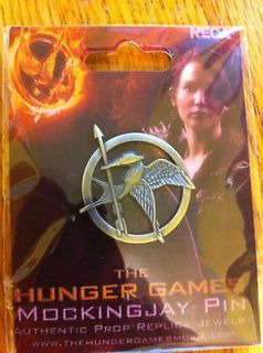 The Hunger Games Mocking Jay Pin Replica Pin   Copper