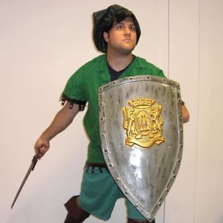 Link From Zelda or Robin Hood Adult Costume New