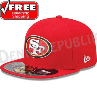   59FIFTY SAN FRANCISCO 49ers   Official NFL Sideline Cap Fitted Hat Red