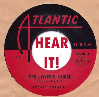 Rockabilly BRACEY EVERETT Lover​s Curse ATLANTIC Repro