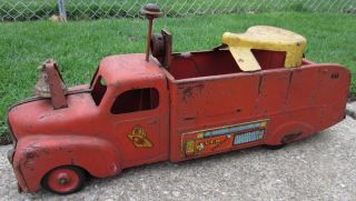 Vintage Marx Ride On VFD Fire Truck w/ Siren