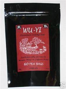 60 * WUYI Wulong Diet Slimming Detox Oolong Tea Bags
