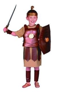 CHILDS ANCIENT ROMAN GLADIATOR SOLDIER BOYS COSTUME
