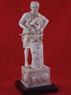 Hephaestus greek statue god of arts metal fire NEW