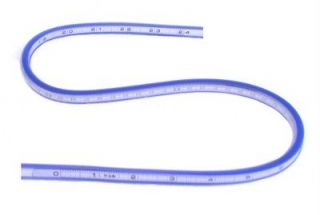   24 Flexible Curve Template Pattern Contour Gauge Tool Tracing Ruler