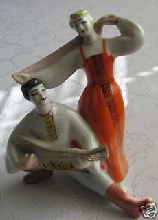 Soviet Russian Porcelain Russian Dance Balalaika