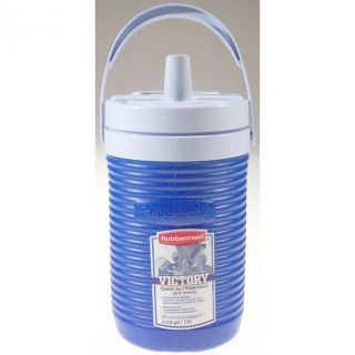 Rubbermaid FG154406MODBL 1/2 Gallon Blue Victory Thermal Jug Water 