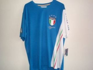   ITALIA ITALY AZZURRI TEAM BLUE GOL SOCCER JERSEY LARGE FOOTBALL SHIRT