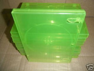 LOT OF (25) XBOX 360 GREEN CASES FOR REPLACEMENT 14mm ▓█★★NEW 