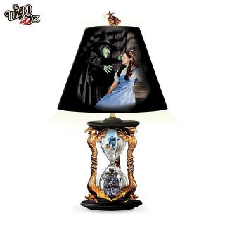 BEAUTIFUL WIZARD OF OZ LIMITED HOURGLASS TABLE LAMP LIGHT NEW