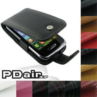PDair Leather Case for Samsung Wave Y GT S5380 (Flip F41)