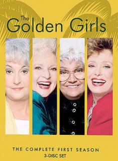 The Golden Girls   The Complete First Season (DVD, 2004, 3 Disc Set 