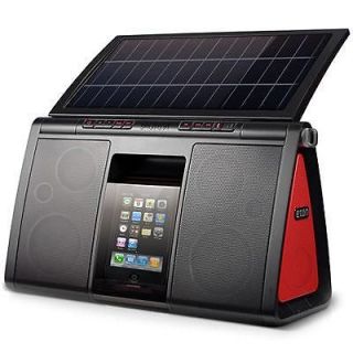New Soulra XL Solar Powered 8 speaker Sound System iPod iPhone AUX 