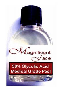 30% Glycolic Acid Skin Peel  PROFESSIONAL MD Grade  (20 Facial Peels 