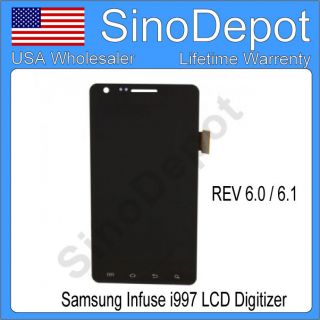 Samsung Infuse 4G i997 OEM LCD + Touch Digitizer Screen Lens Glass 