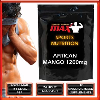 MUSCLE POWER MAX STRENGTH AFRICAN MANGO EXTREME FAT BURNER WEIGHTLOSS 