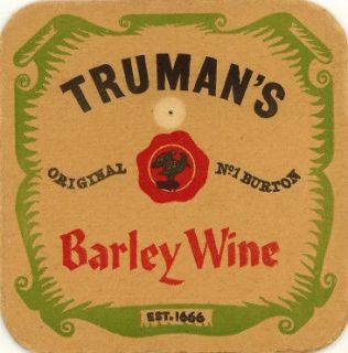 Vintage Coaster Trumans Barley Wine