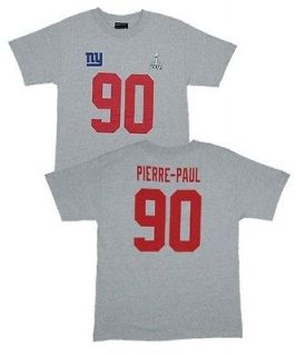   Giants Jason Pierre Paul YOUTH Super Bowl Name & Number Jersey T Shirt