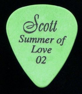   Summer Love Tour Guitar Pick SCOTT OLSON custom concert stage Pick