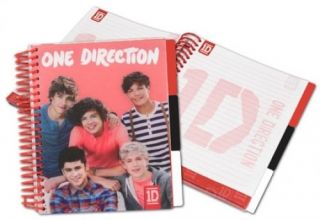 NEW ONE DIRECTION DIVIDER NOTEBOOK STATIONERY GIFT