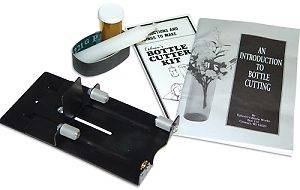 STAINED GLASS SUPPLIES DELUXE EPHREMS BOTTLE CUTTER KIT WITH NECK 