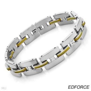 EDFORCE Stunning Gentlemens Bracelet in Stainless steel