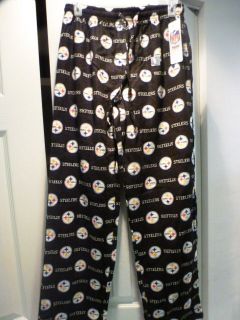   Licensed NFL Apparel PITTSBURGH STEELERS Pajama Pajamas Pants FLANNEL