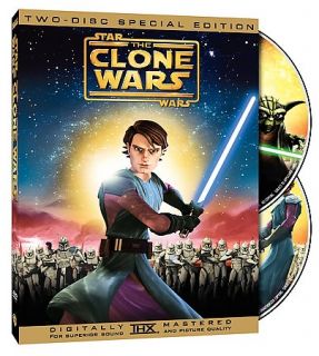 Star Wars The Clone Wars DVD, 2008, 2 Disc Set, Special Edition