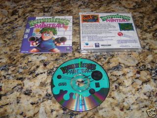 LEMMINGS PAINTBALL PAINT BALL PC XP COMPUTER EXCELLENT