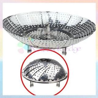 Collapsible Food Steam Steamer Cooker Cooking Basket