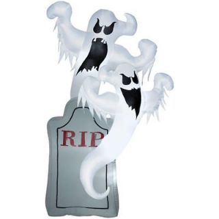 Foot Gemmy Lighted Airblown Inflatable Halloween Haunted Tombstone 
