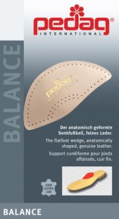 pedag Balance Leather Fallen Arches Insole Shoes Boots