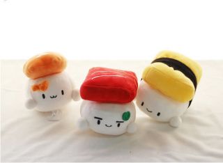 SUSHI Japan Plush Suction Cup Cushion Doll Toy Gift Cute Kawaii 