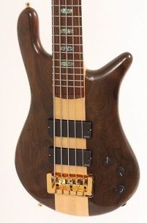 Spector NS 5XL 5 String Bass Guitar Water Cured Redwood